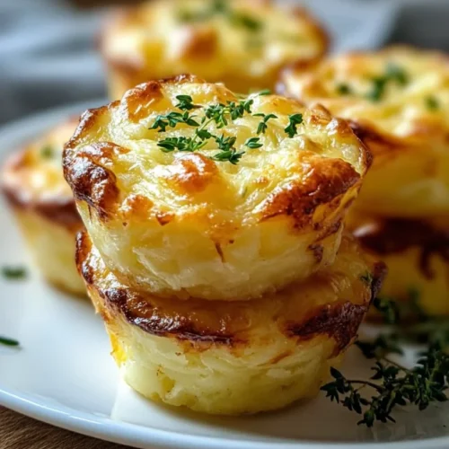 Cheesy Mashed Potato Puffs