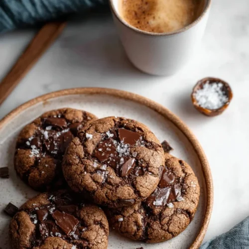 Chewy Chocolate Espresso Cookies