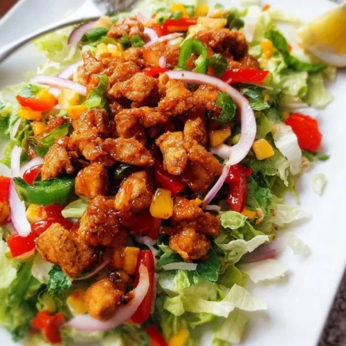 Honey Hot Chicken Salad