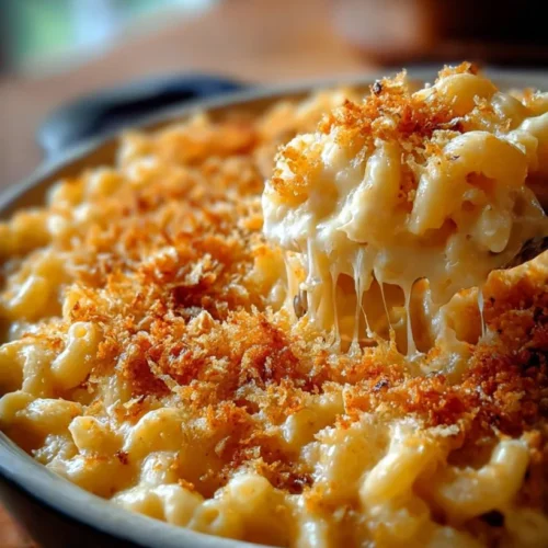 Panko Baked Mac and Cheese 2 Panko Baked Mac and Cheese