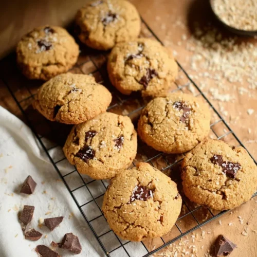 Coconut Chocolate Chip Cookies with Freshly Milled Flour