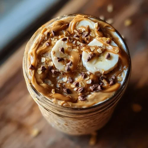 High Protein Peanut Butter Overnight Oats 2 High-Protein Peanut Butter Overnight Oats