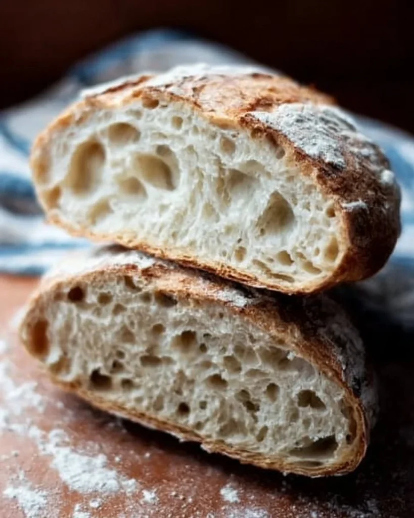 Step by step homemade sourdough bread baking process