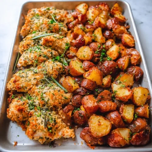 Baked garlic parmesan chicken and potatoes 2026 04 06 141936 819x1024