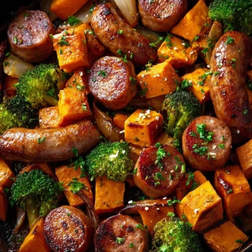 Honey garlic sausage and sweet potato sheet pan di 2026 04 06 141942 819x1024