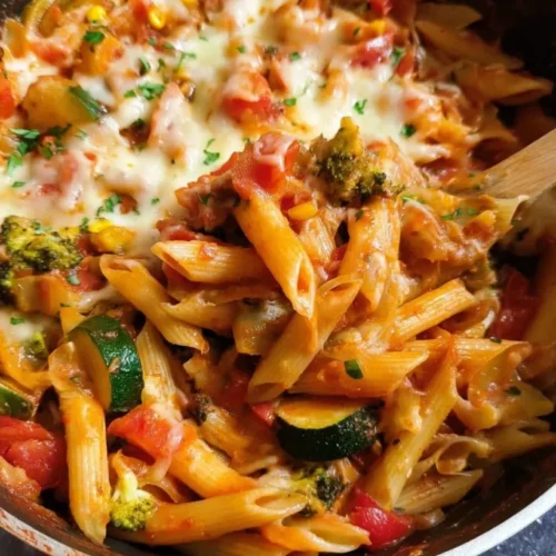 One Pot Vegetable Pasta 2 One Pot Vegetable Pasta