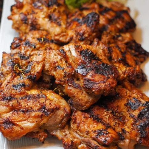 Ranch Marinated Grilled Chicken Thighs