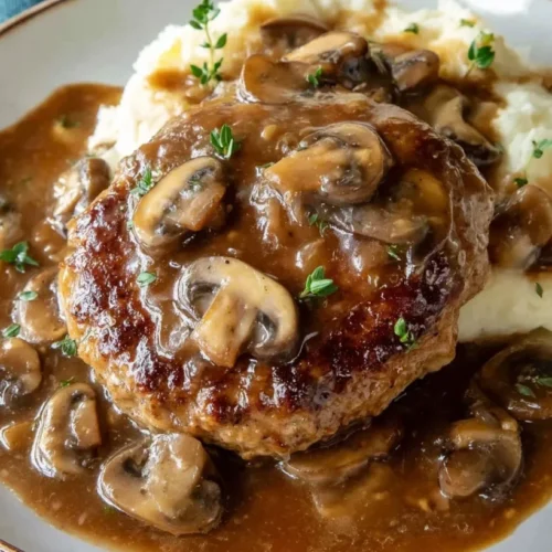 Turkey salisbury steaks with mushroom gravy 2026 04 23 142946 819x1024
