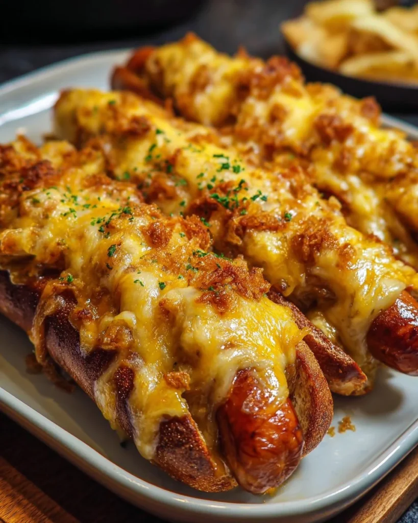 Crispy cheesy hotdogs bake 2026 05 06