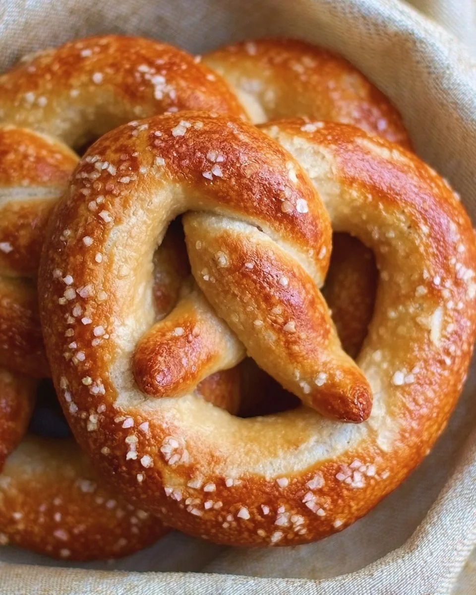 Easy 30 Minute Homemade Soft Pretzels Recipe 4 Homemade soft pretzels fresh out of the oven, ready to be enjoyed.