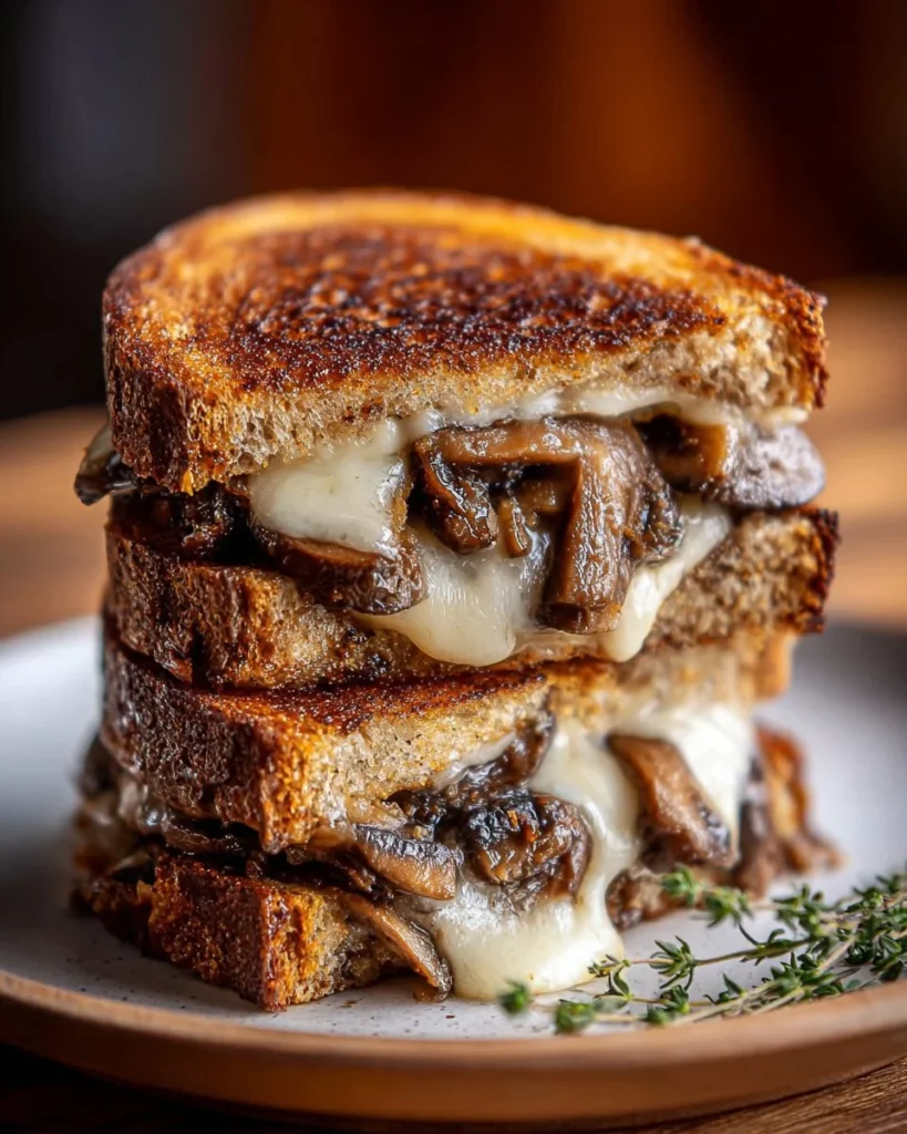 Mushroom swiss patty melt 2026 05 06