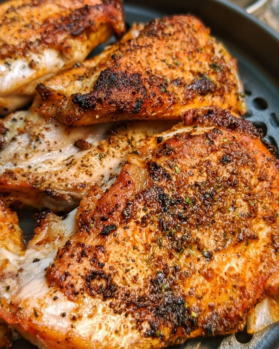 Air Fryer Bone-in Chicken Breast 6 Air Fryer Bone-in Chicken Breast