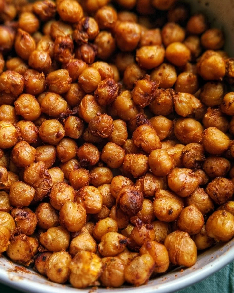 Crispiest Air Fryer Chickpeas