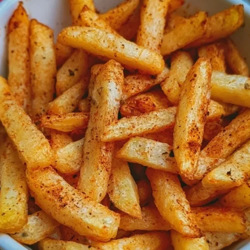 Air Fryer French Fries with Garlic and Paprika 2 Air Fryer French Fries with Garlic and Paprika