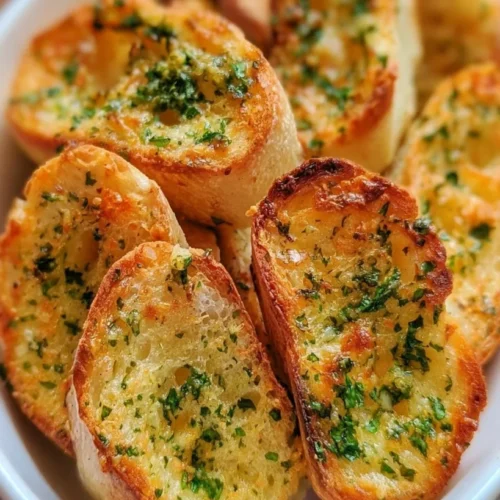 Air Fryer Garlic Bread Slices 2 Air Fryer Garlic Bread Slices