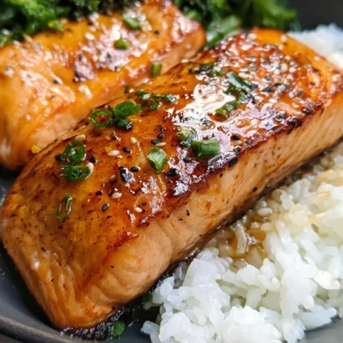 Air Fryer Honey Garlic Salmon