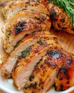 Air Fryer Marinated Chicken Breast