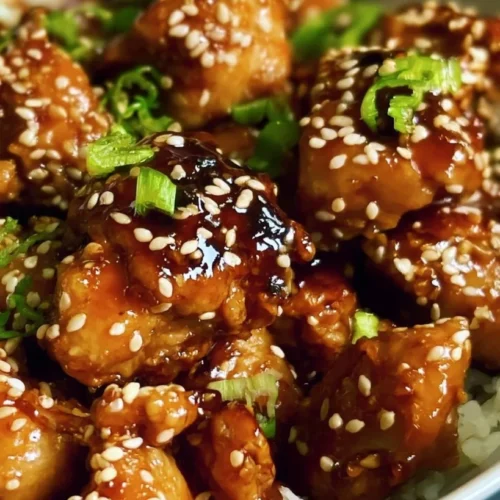 Crispy Air Fryer Sesame Chicken 2 Crispy Air Fryer Sesame Chicken