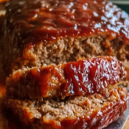 Amish Meatloaf with Tangy Glaze 2 Amish Meatloaf with Tangy Glaze