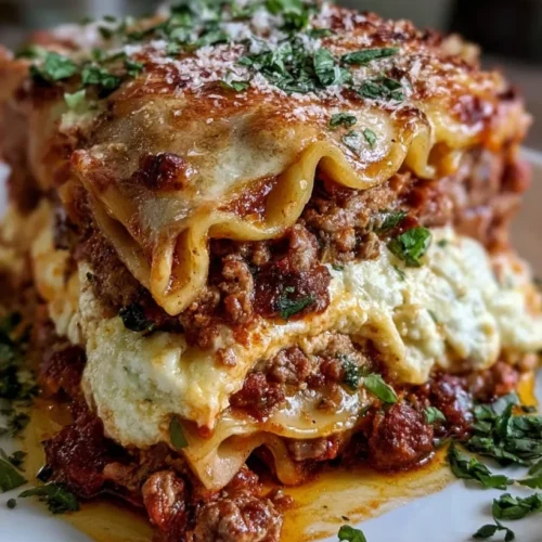 Baked Meat Lasagna with Nutmeg Ricotta 2 Baked Meat Lasagna with Nutmeg Ricotta