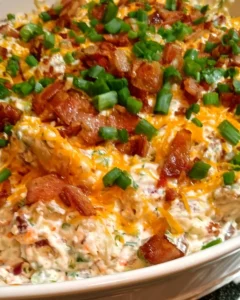 Baked Russet Potato Salad with Bacon and Sour Cream