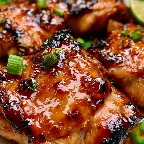 Baked Sweet Chili Chicken Thighs 2 Baked Sweet Chili Chicken Thighs