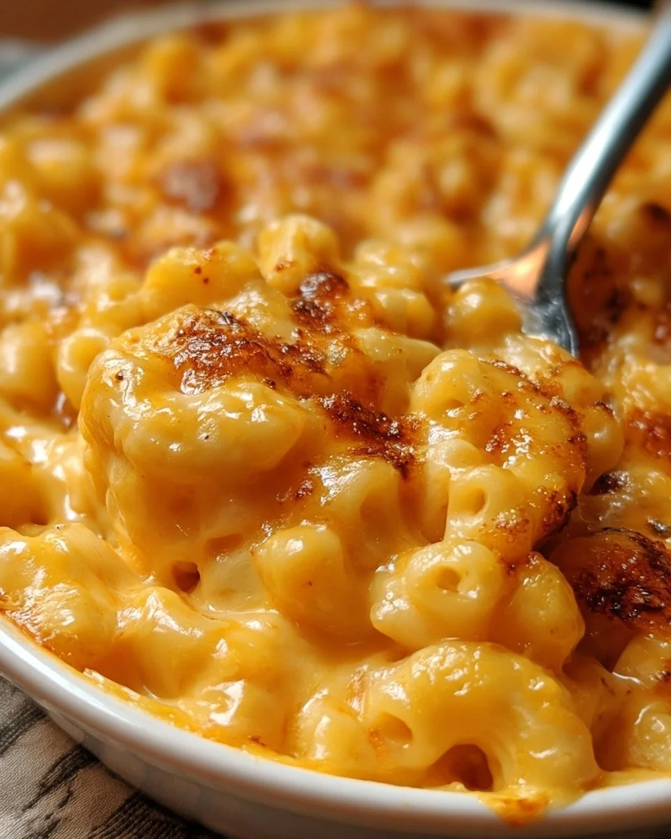 Baked Three Cheese Mac and Cheese 3 Baked Three Cheese Mac and Cheese