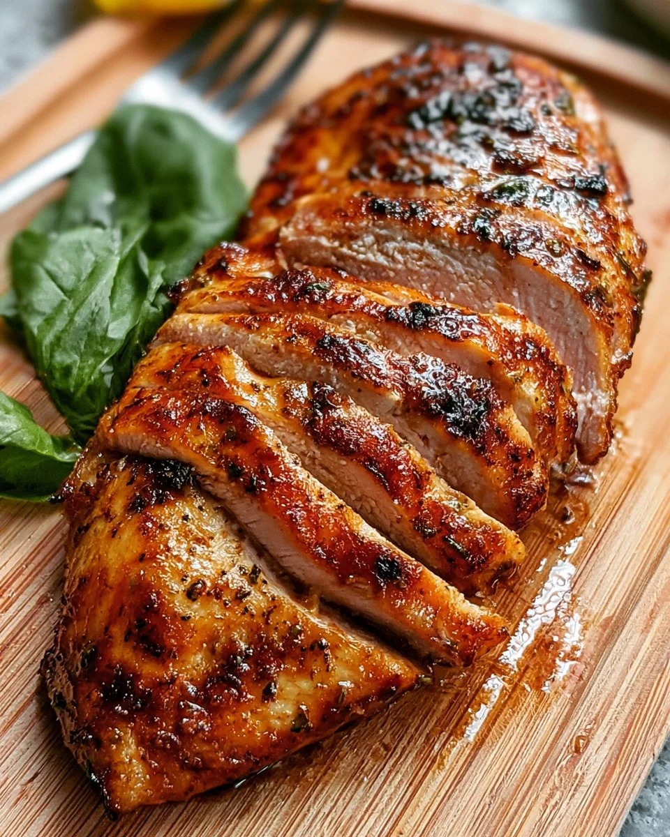 Balsamic Air Fryer Chicken Breast 1 Balsamic Air Fryer Chicken Breast
