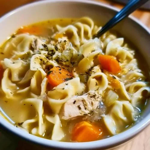 Bone In Chicken Noodle Soup for Two 2 Bone In Chicken Noodle Soup for Two