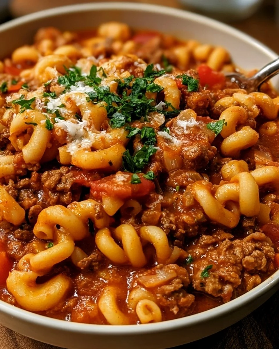 Cheesy American Goulash 6 Cheesy American Goulash