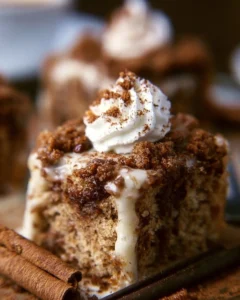 Cinnamon Streusel Coffee Cake