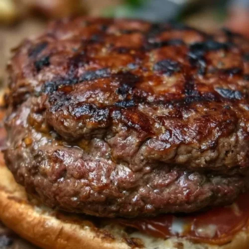 Classic Homemade Hamburgers (Grill or Skillet) 2 Classic homemade hamburger on a toasted bun