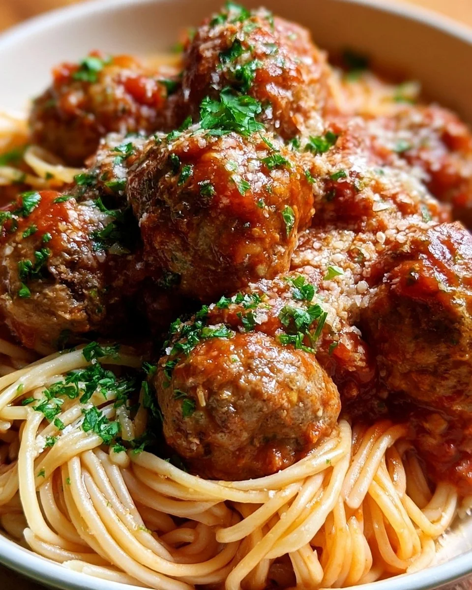 Classic Italian Meatballs with Parmesan and Parsley 1 Classic Italian Meatballs with Parmesan and Parsley