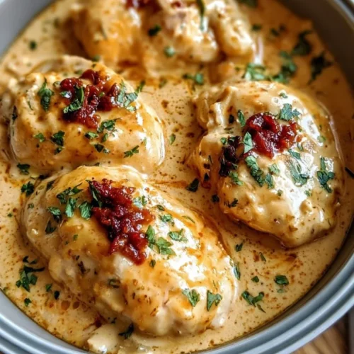 Creamy Sun Dried Tomato Chicken in the Crockpot 2 Creamy Sun Dried Tomato Chicken in the Crockpot