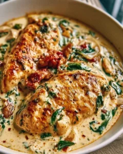 Creamy Tuscan Garlic Chicken