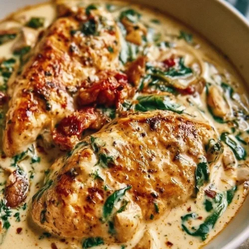Creamy Tuscan Garlic Chicken 2 Creamy Tuscan Garlic Chicken
