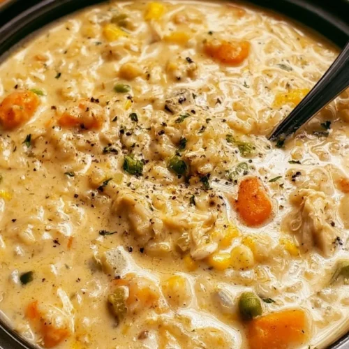 Creamy White Chicken and Basmati Rice Soup
