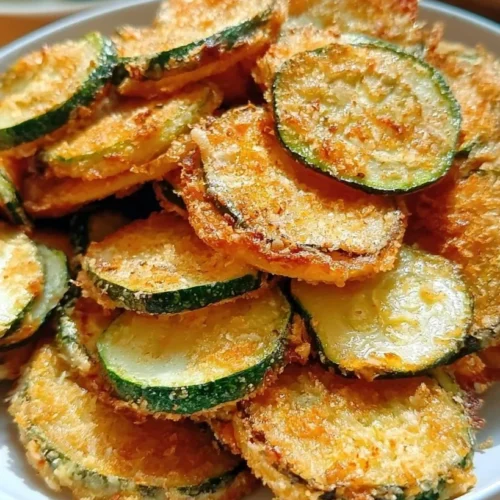 Crispy Parmesan Zucchini Rounds 2 Crispy Parmesan Zucchini Rounds