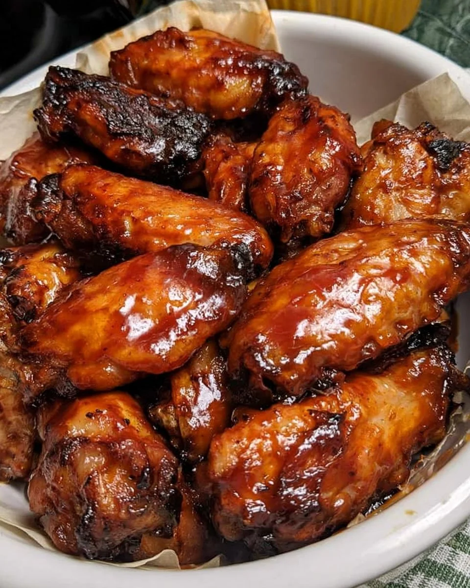 Crispy Slow Cooker BBQ Wings with a Broiled Finish 1 Crispy Slow Cooker BBQ Wings with a Broiled Finish