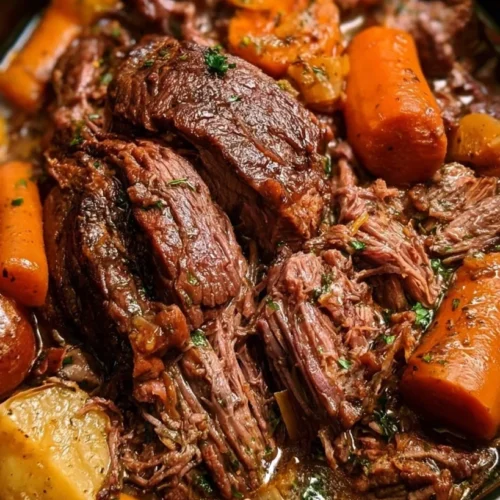 Crock Pot Chuck Roast with Potatoes and Carrots 2 Crock Pot Chuck Roast with Potatoes and Carrots