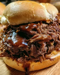 Crockpot BBQ Beef Sandwiches