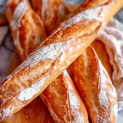 Classic Crusty French Baguettes 2 Classic Crusty French Baguettes