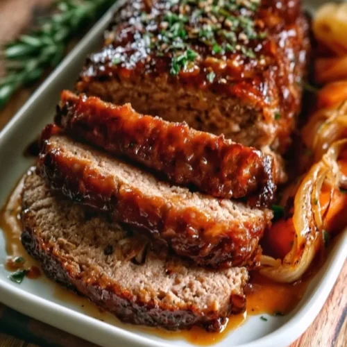Dijon Glazed Meatloaf with Sweet and Tangy Glaze 2 Dijon Glazed Meatloaf with Sweet and Tangy Glaze