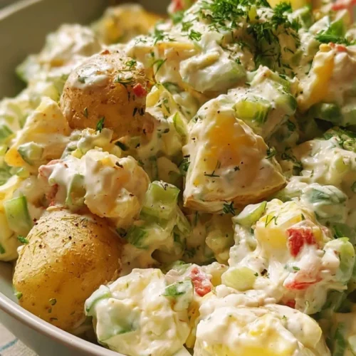 Dill Pickle Potato Salad with Eggs 2 Dill Pickle Potato Salad with Eggs