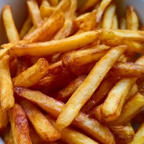 Double Fried Crispy French Fries
