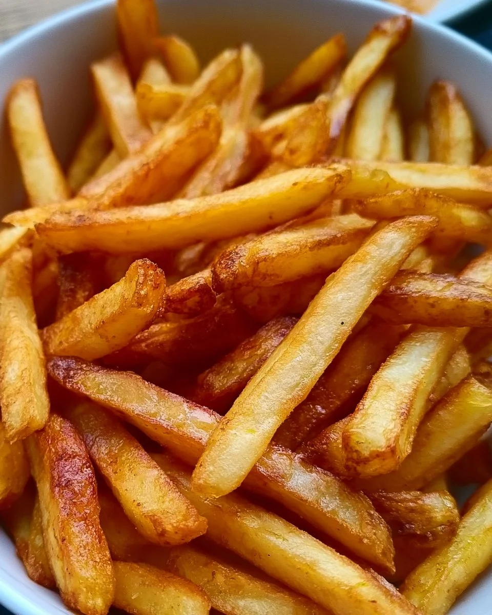 Double Fried Crispy French Fries 6 Double Fried Crispy French Fries