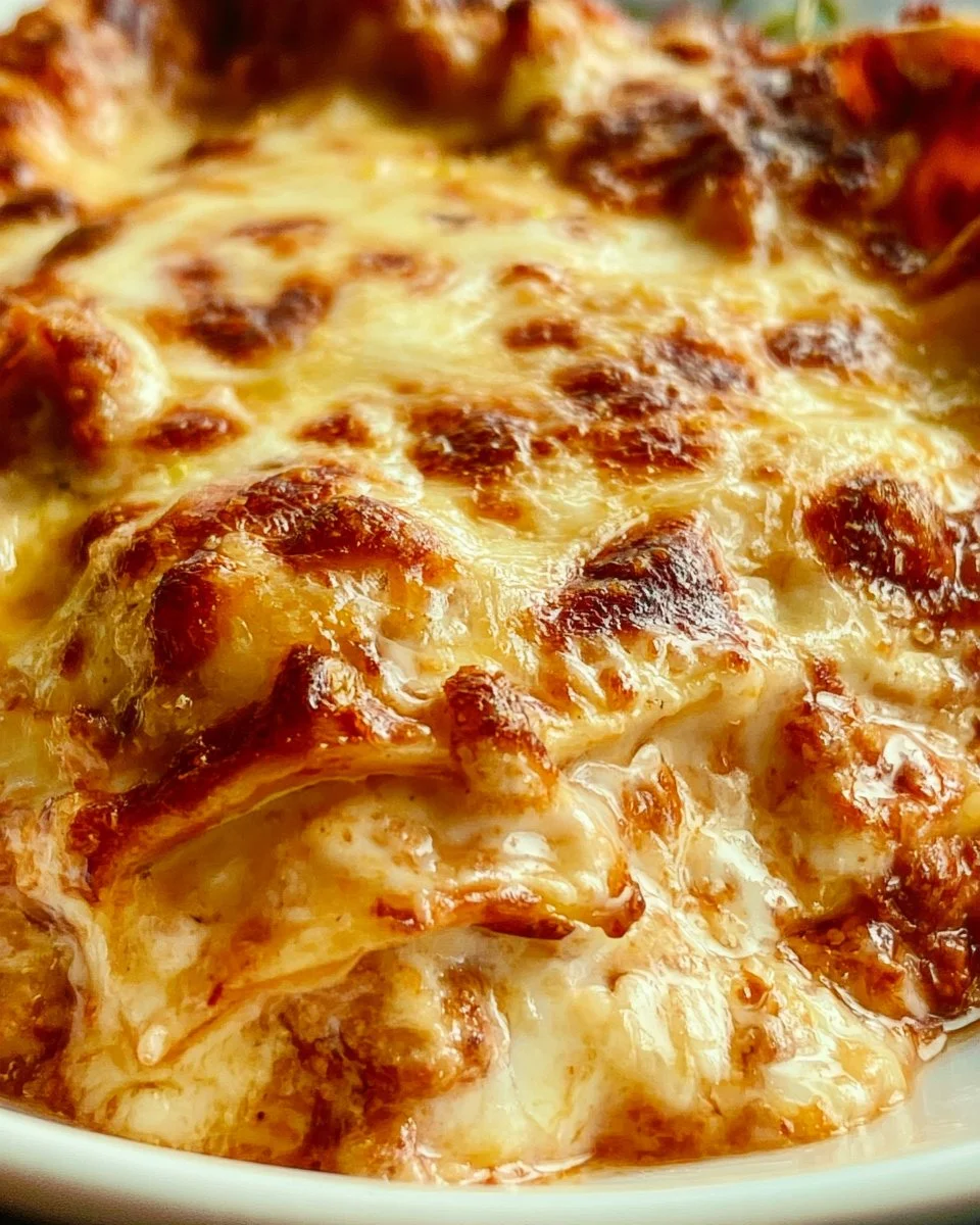 Easy Cheese Lasagna with Ricotta and Mozzarella 6 Slice of easy cheese lasagna
