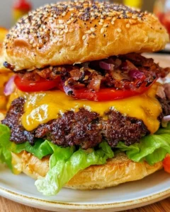 Easy Cheesy Smash Burgers