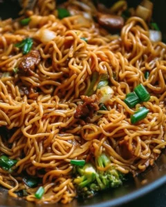 Easy Chow Mein with Oyster Sauce