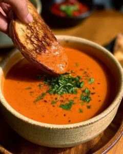 Easy Creamy Tomato Basil Soup